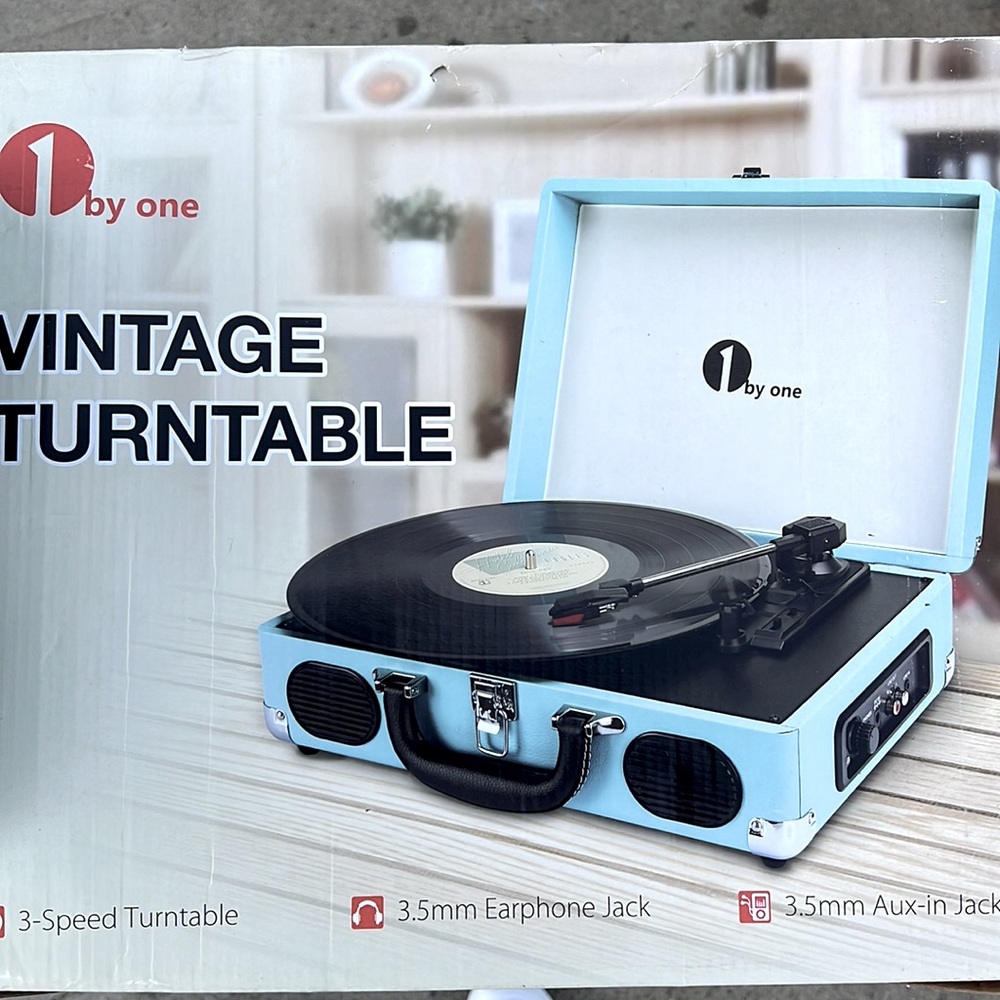 Vintage turntable